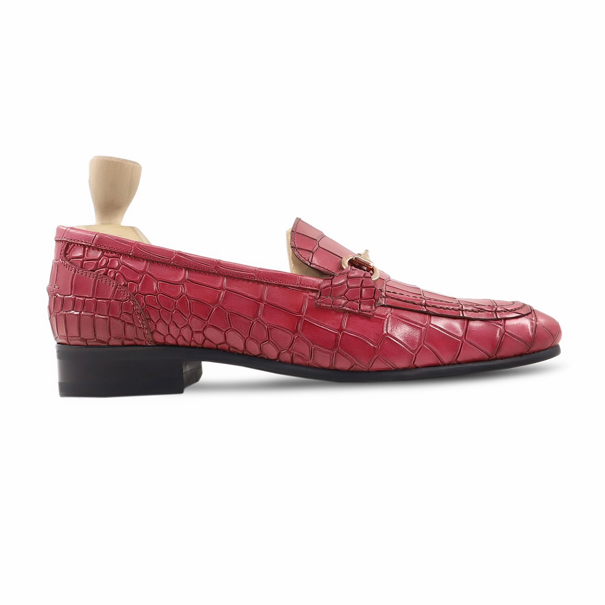 Beckett Simonon Loafers Ralph - Men's Oxblood Calf Leather Loafer