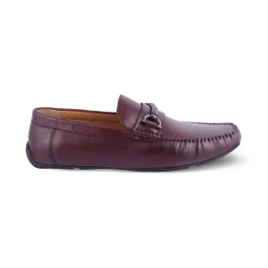 Loafers Sale The Salvo Wine Men's Leather Driving Loafers Tresmode
