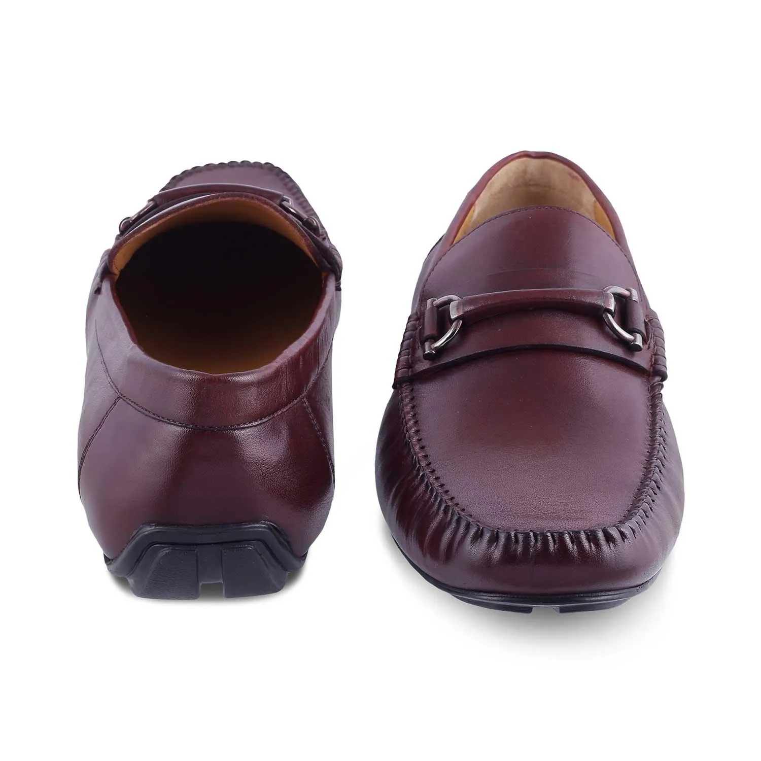The Salvo Wine Men's Leather Driving Loafers Tresmode Ugg Slippers Loafers