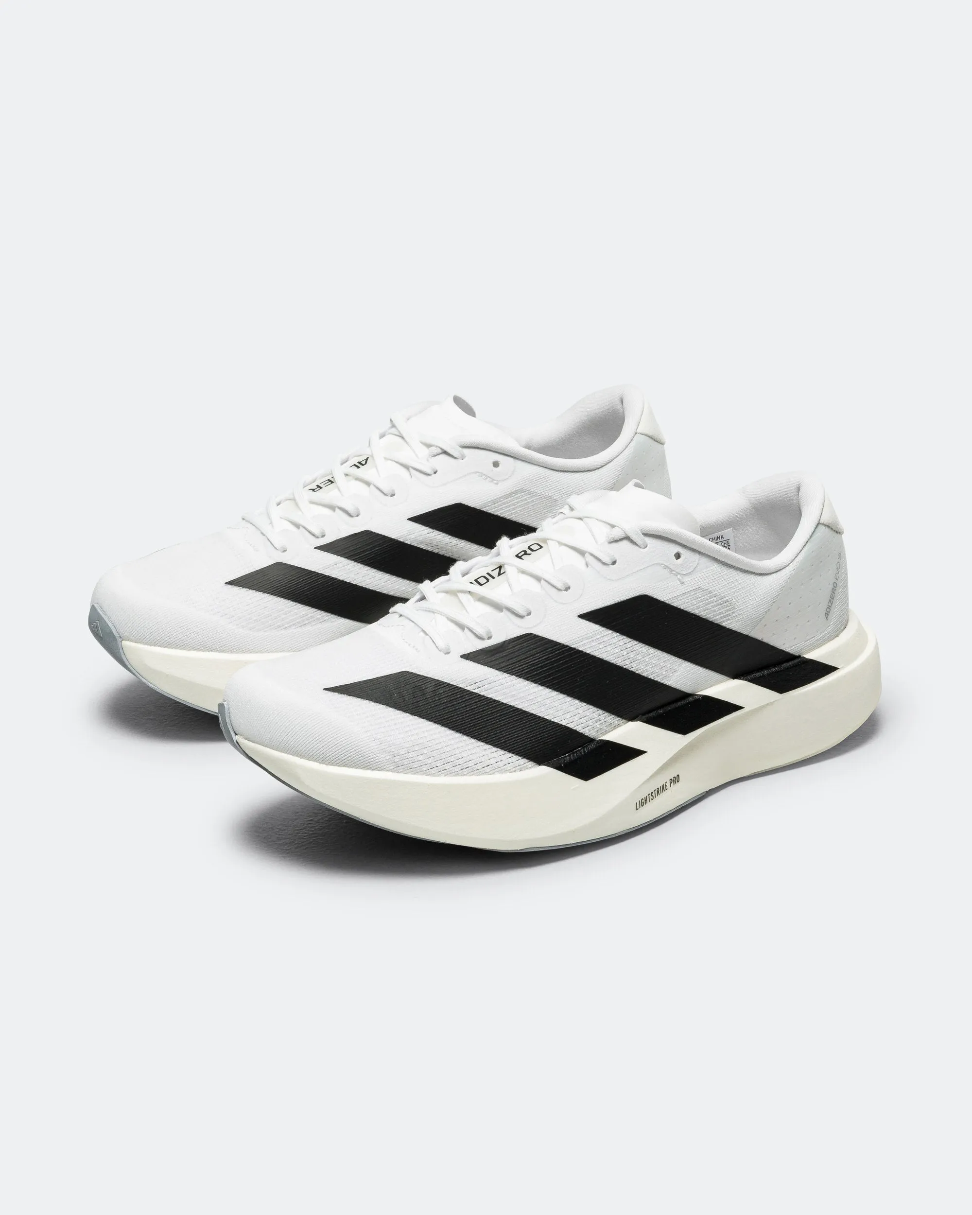 Adizero Evo SL - Footwear White/Core Black Dress Shoes Like Sneakers