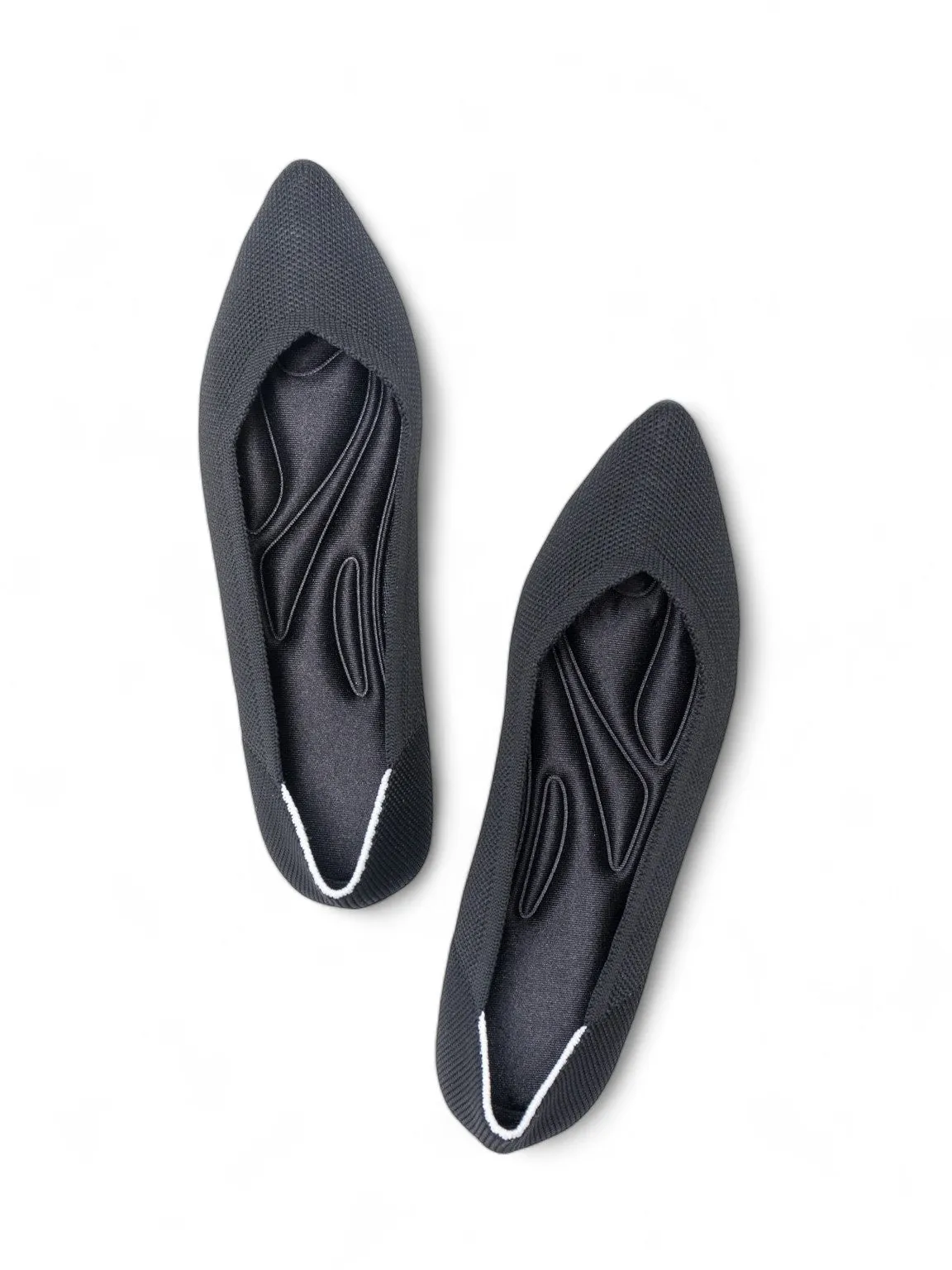 Best Walking Shoes For Wide Flat Feet Classic Rainbow Ballerina Flats