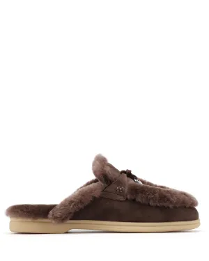Jessie Fur Brown Suede Fendi Shoes Sneakers