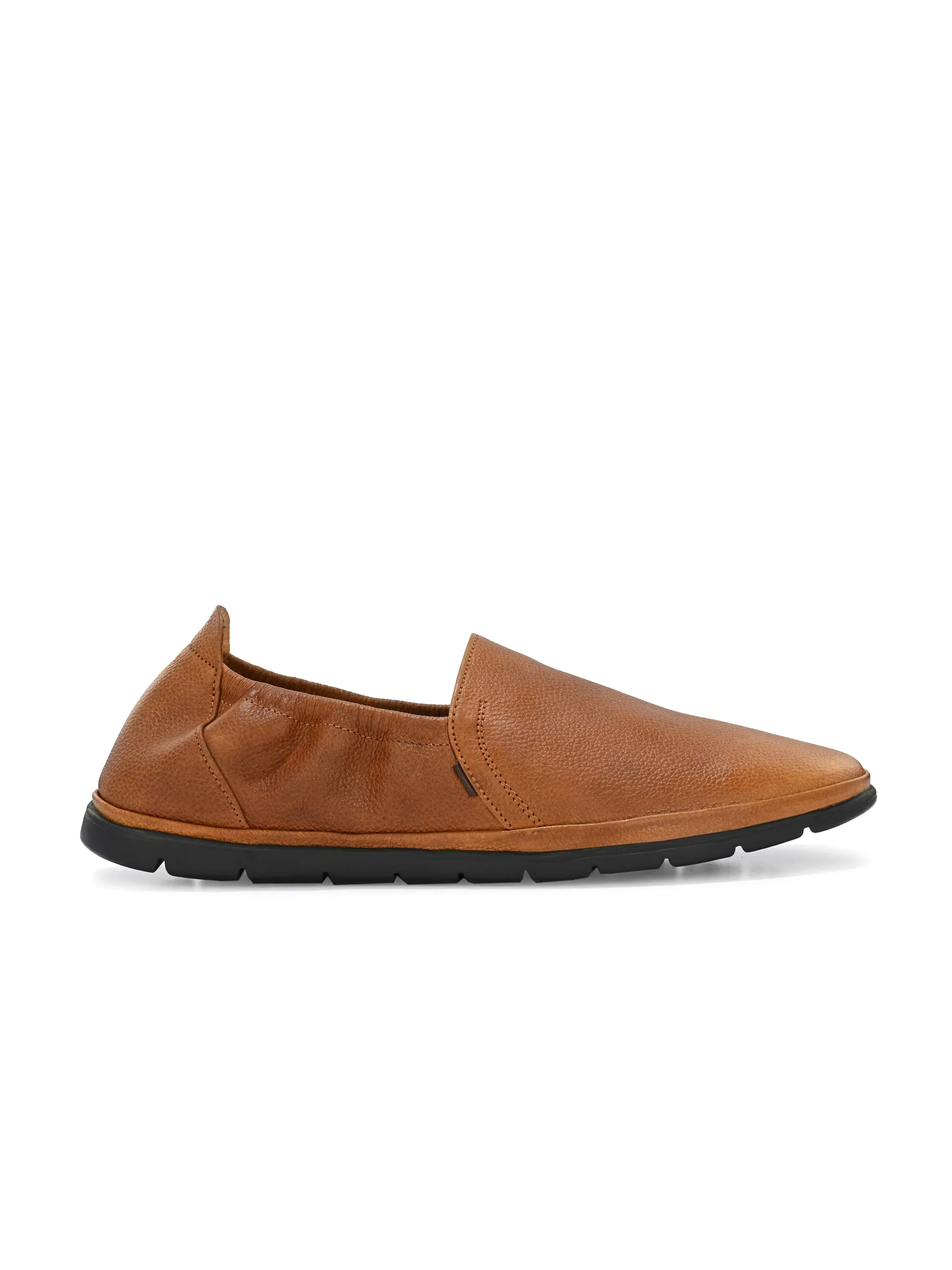 Urban Leather Back Elastic Slip Ons Slip-on Sneakers