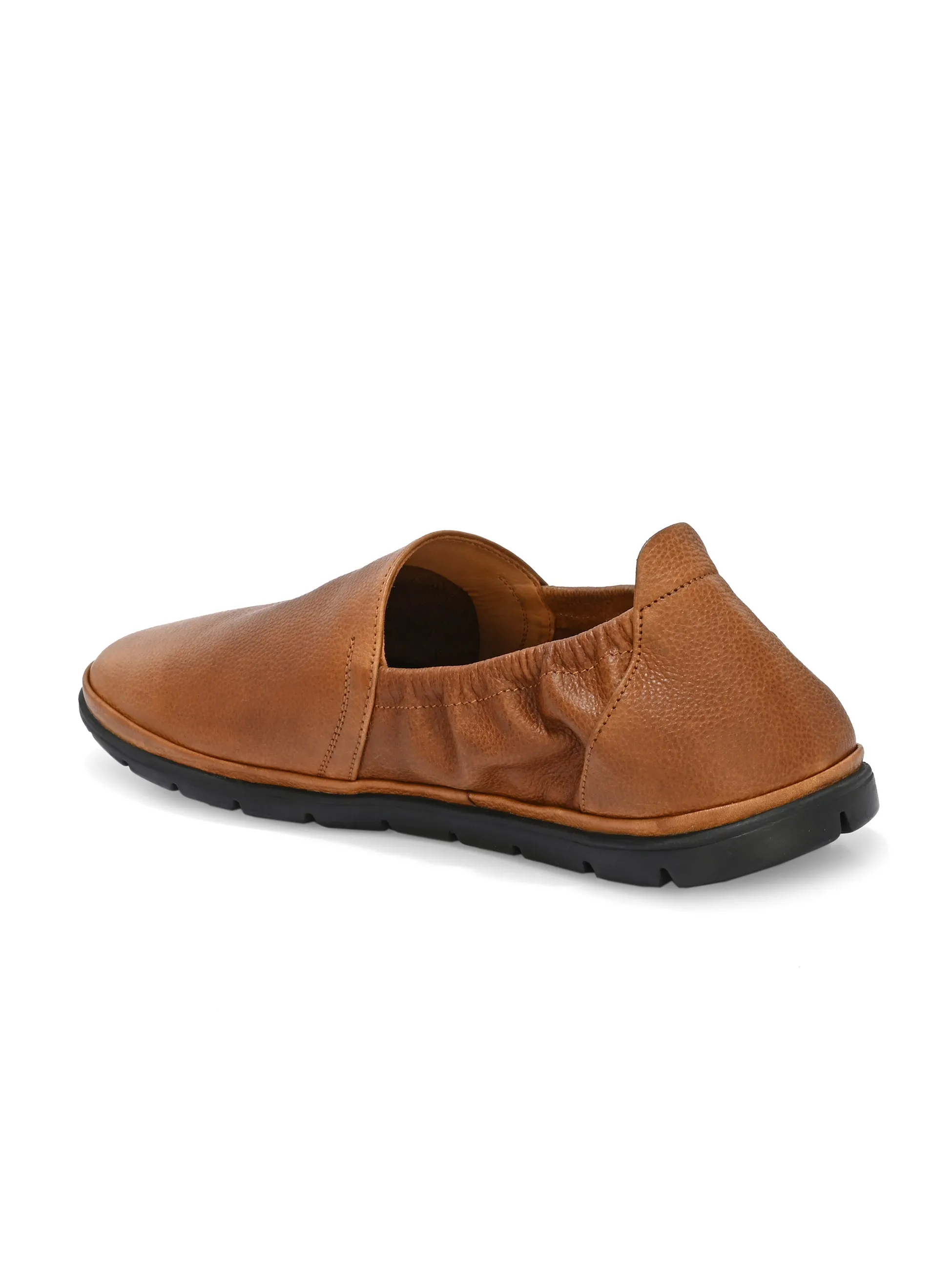 Urban Leather Back Elastic Slip Ons Shoreline Slip-on Shoes