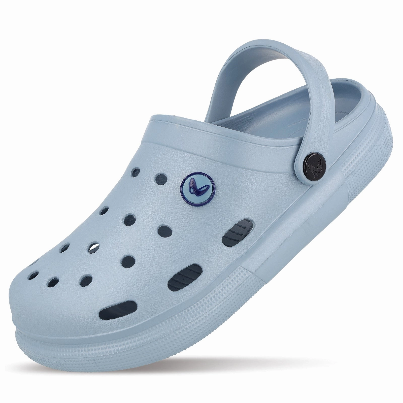 Slip On Slippers Men's Clogs  - WC4843 Aqua Blue