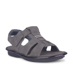 Sandals Footbed Coolers By Liberty Mens FLEXO Grey Casual Sandal