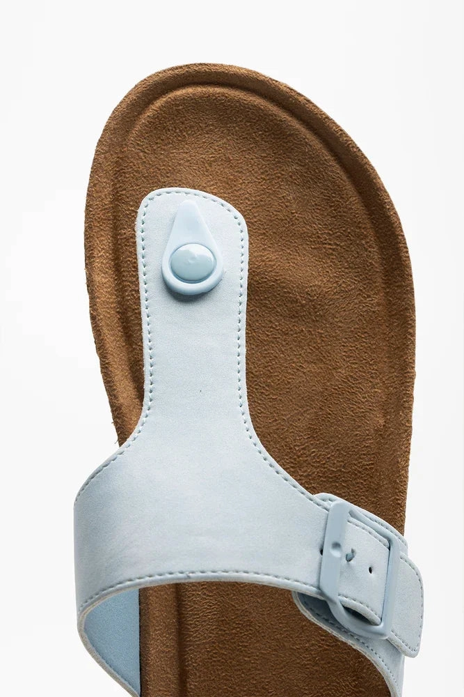 Cork Sandal Blue Team Basketball 2017