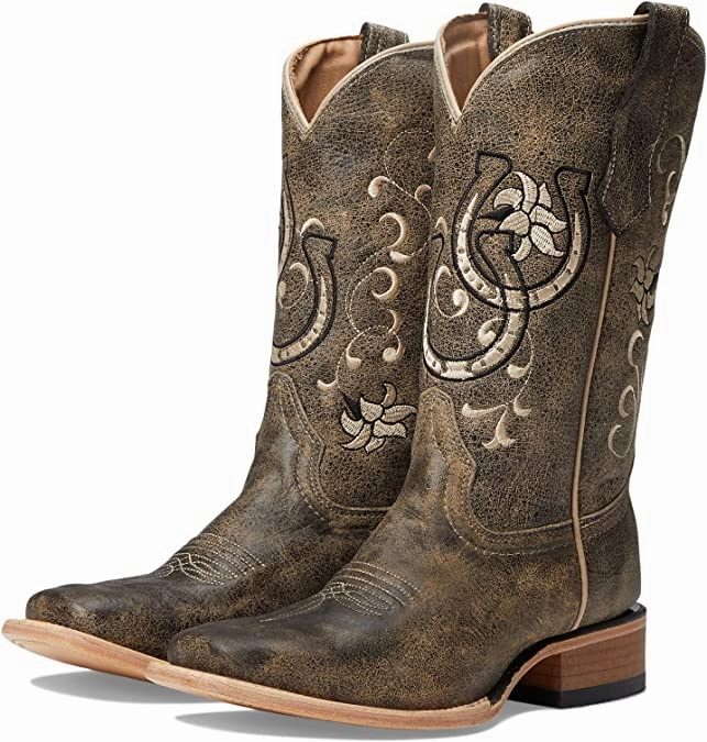 Grey Boots Corral Boots Kids  J7115