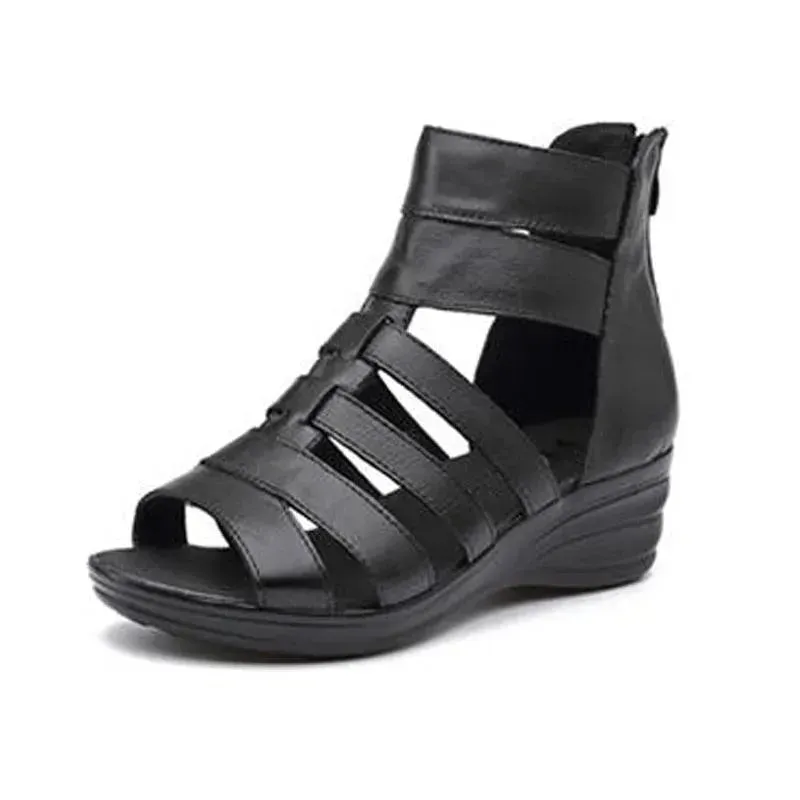 Platform Sandals Nearby Casual Cross Wedge Sandals