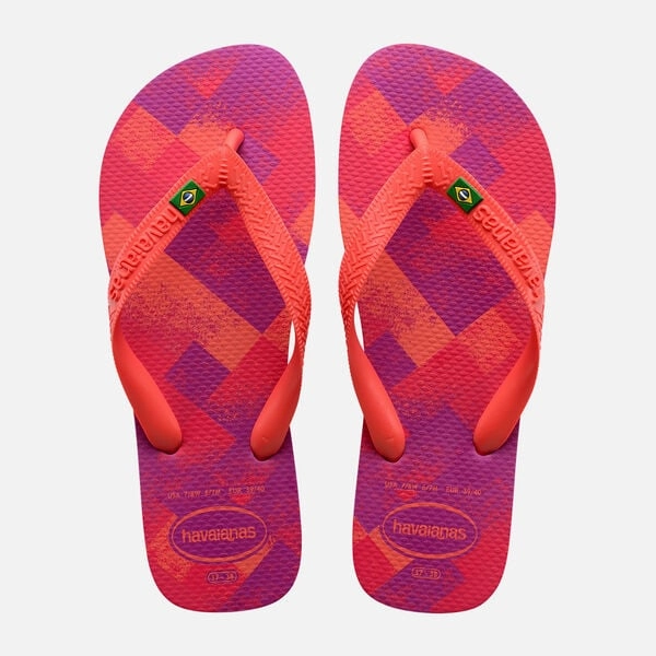 Steel Toed Slip Ons HAVAIANAS BRASIL FRESH - ROSE GUM