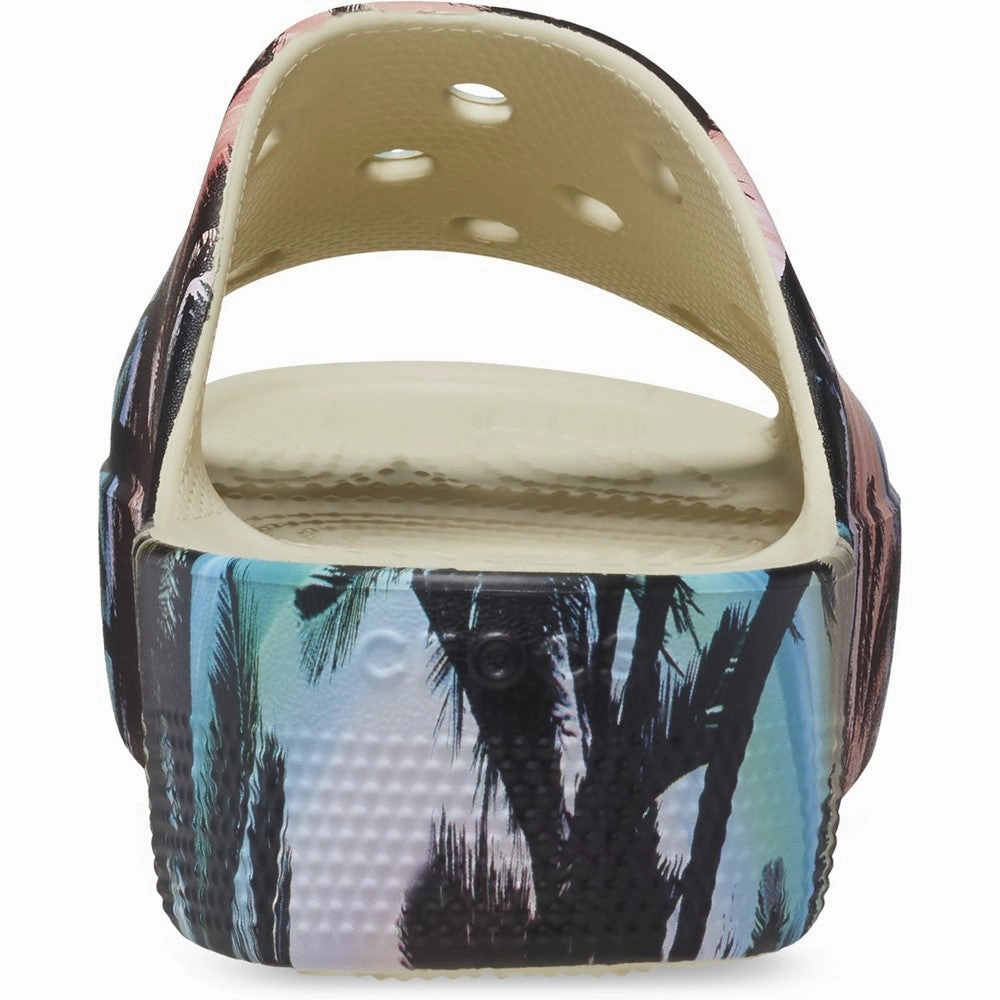 Crocs Unisex Classic Summer Nostalgia Platform Slide
