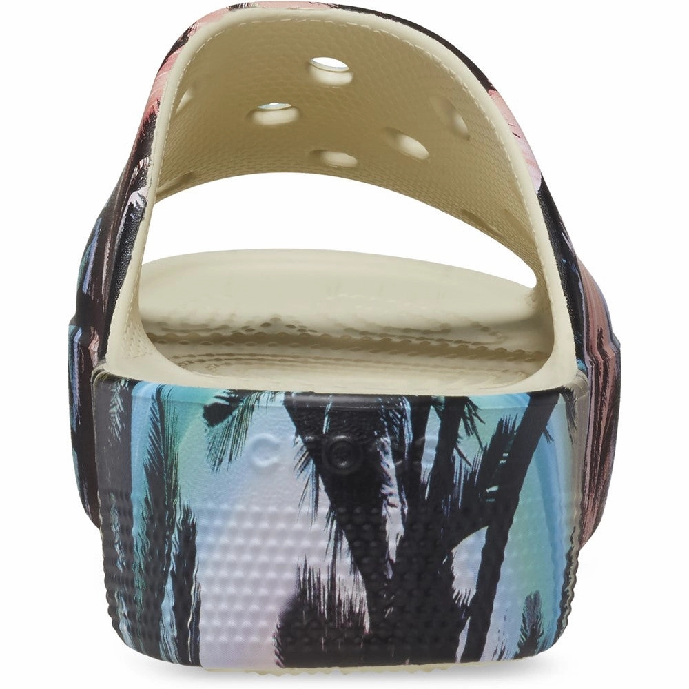 Crocs Unisex Classic Summer Nostalgia Platform Slide