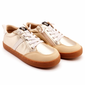 Salazar Sneakers Old Soles Girl's and Boy's Urban Road Casual Shoes - Gold / Snow