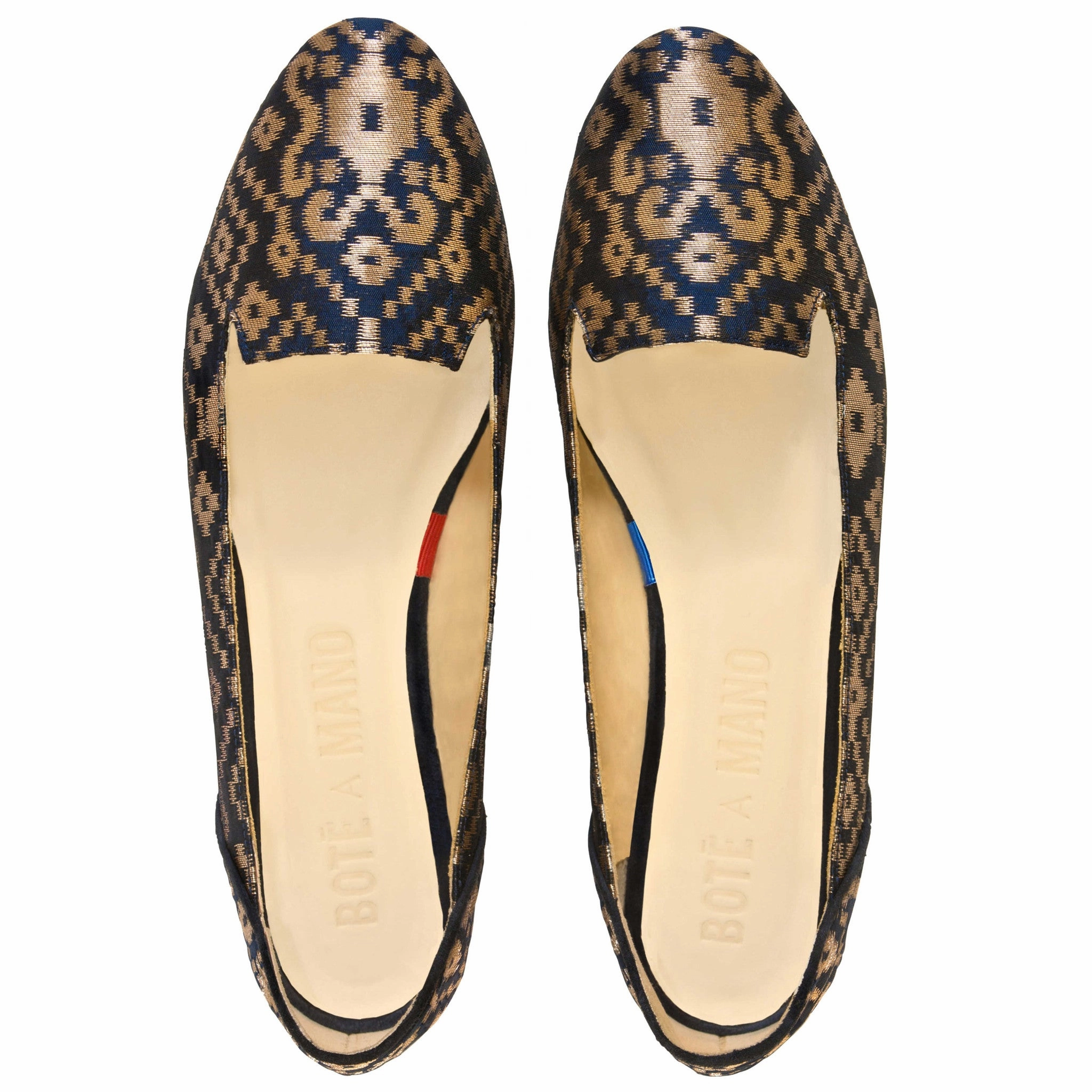 Anatomix Spawn Low Basketball Shoes Midnight in Banaras Blue Ballet Flats