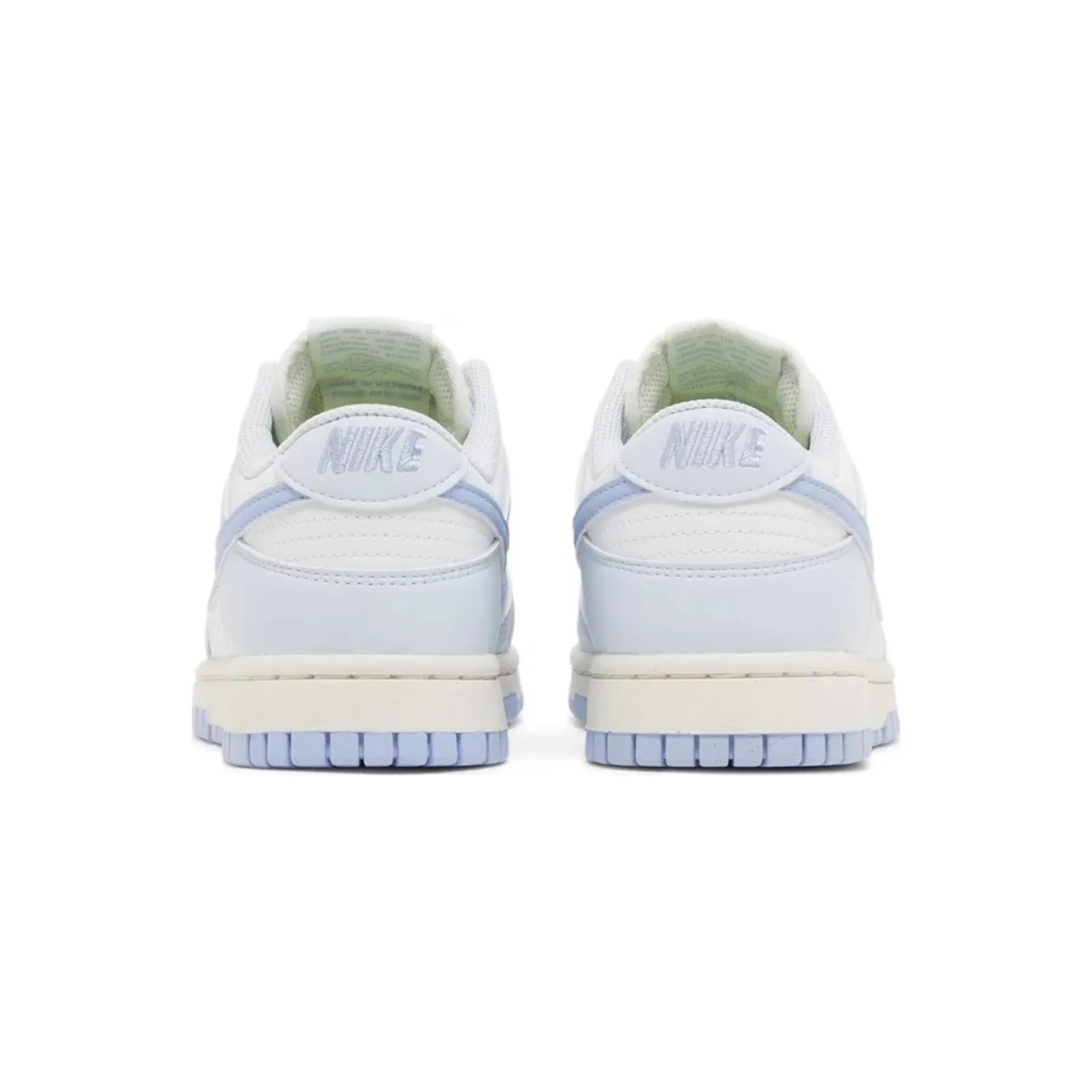 Women's Nike Dunk Low, Next Nature Blue Tint Sneakers With Tights