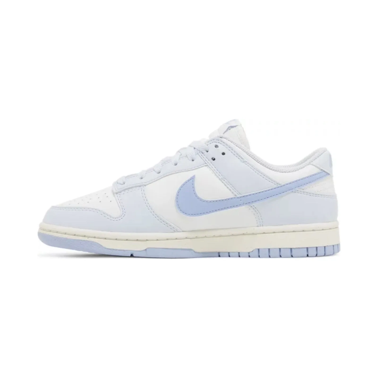 Custom Wedding Sneakers Women's Nike Dunk Low, Next Nature Blue Tint
