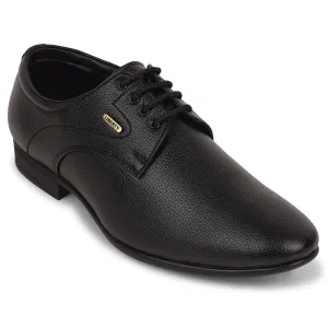 Fortune Black Formal Lacing Derby Shoes For Men UVL-131 By Liberty Casual.dress Shoes