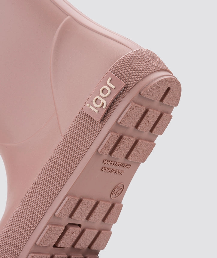 Igor Girl's Yogi Borreguito Rain Boots - Rosa J Toe Cowboy Boots