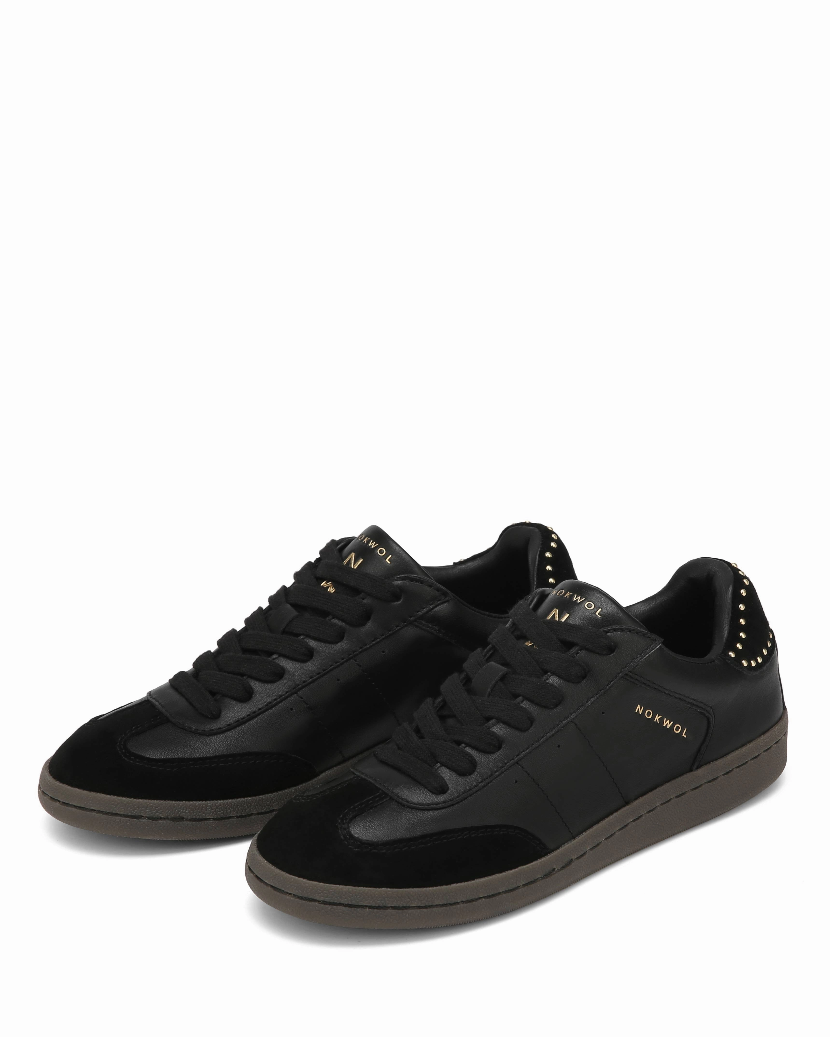 Sneakers For Neuropathy Dasha Black Leather