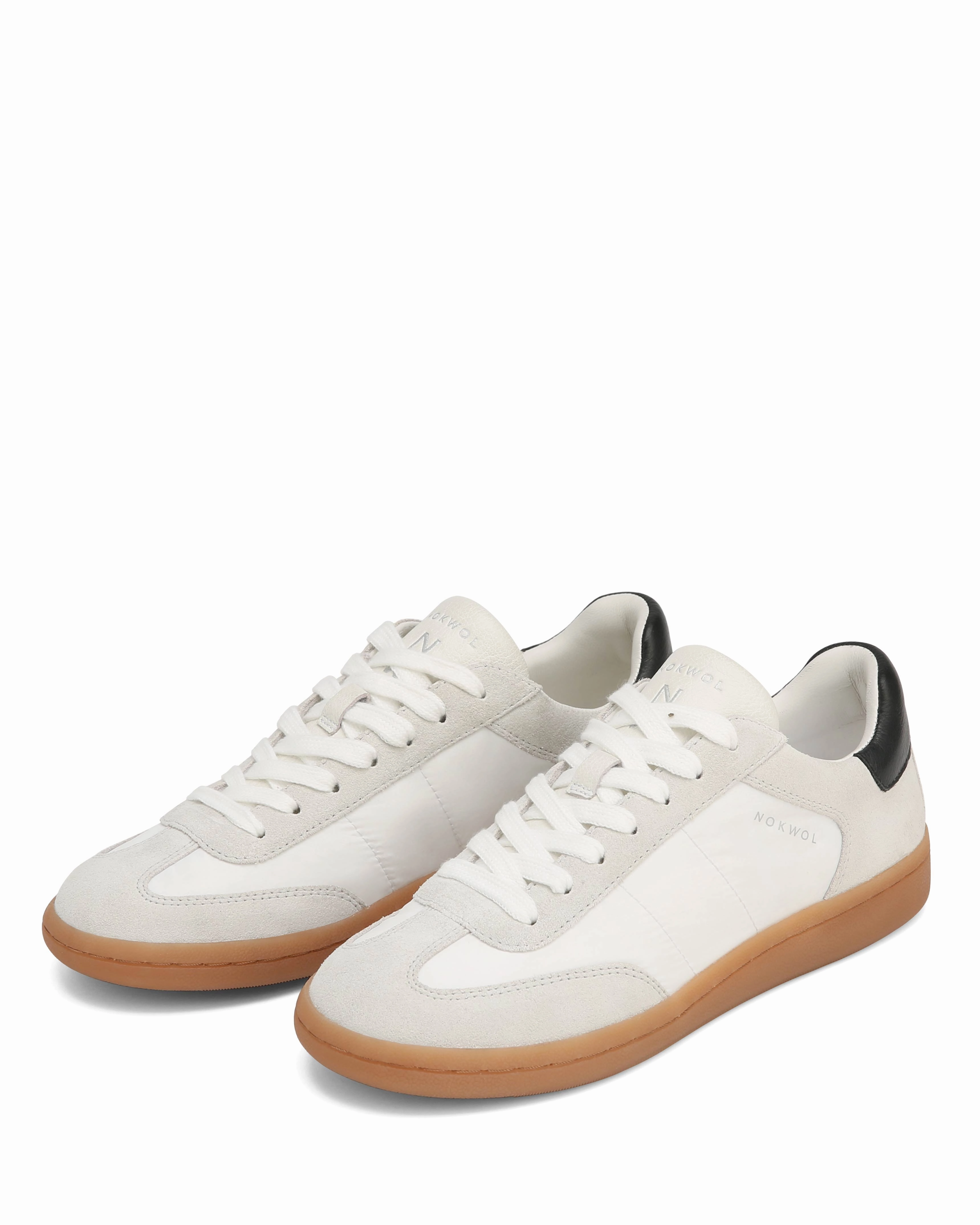 Fur Sneakers Dasha White Nylon