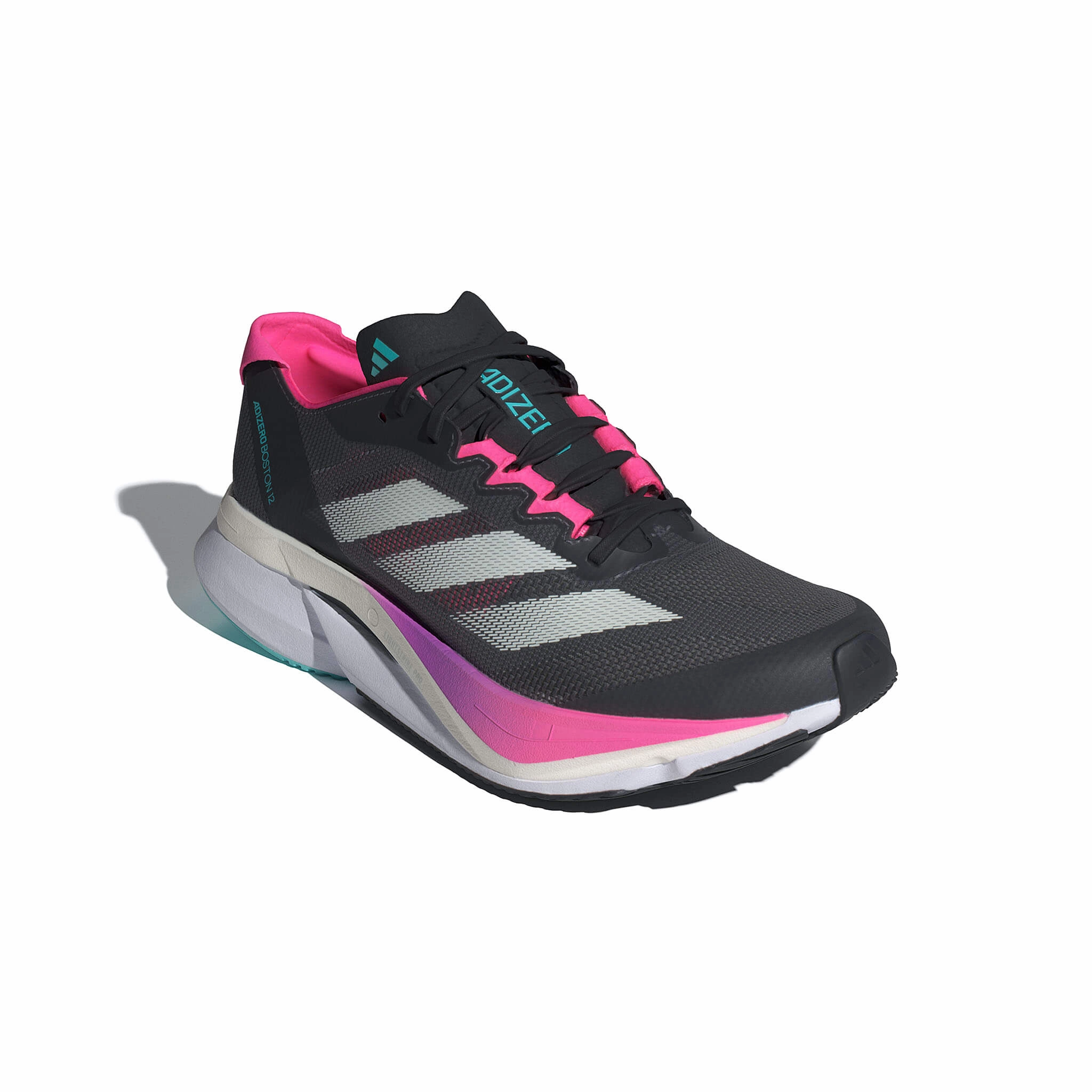 Adidas Training Shoes adidas | Women's Adizero Boston 12 Running Shoes - Grey Five