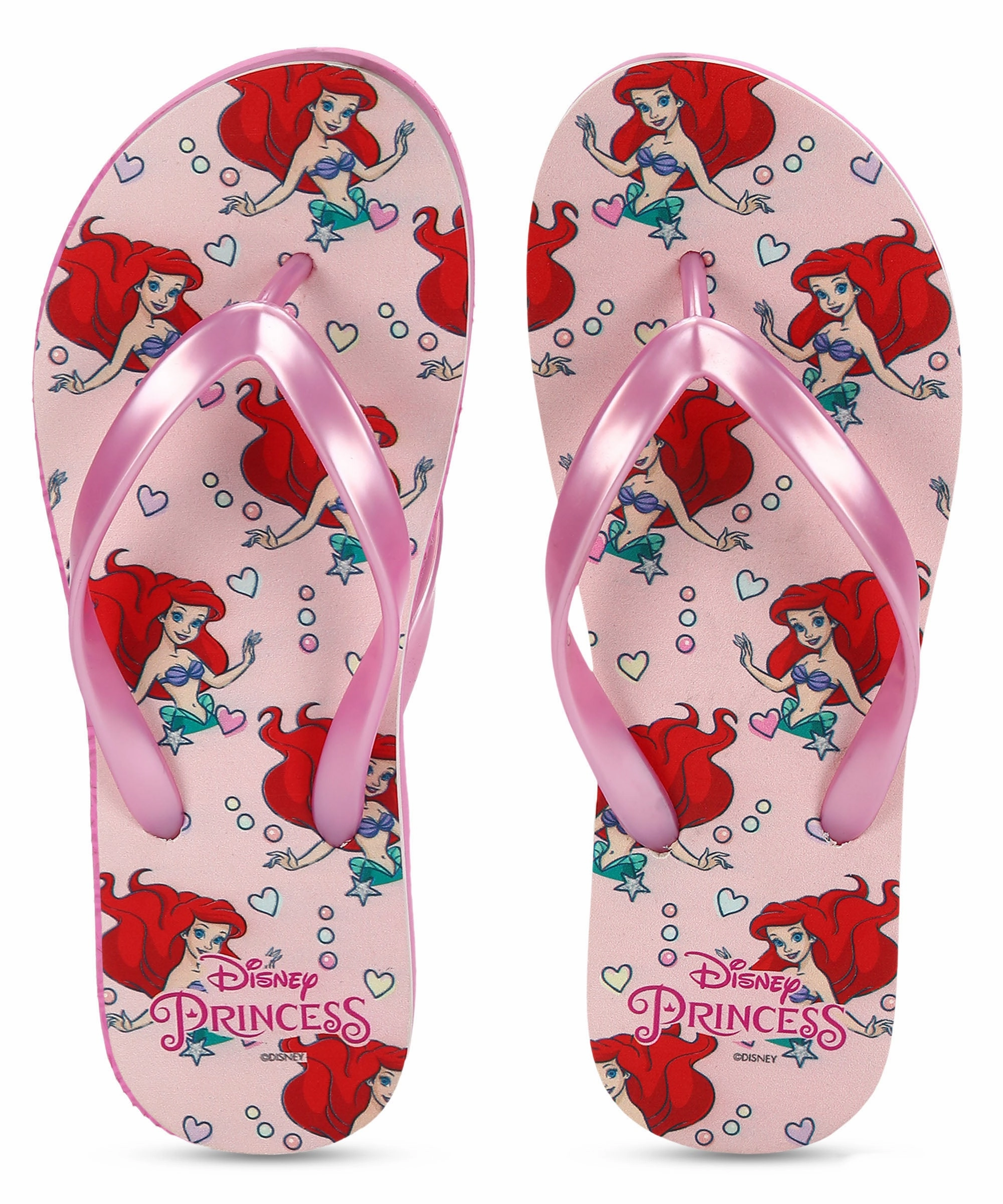 Disney Ariel HWDK3739L Women's Slippers | Stylish Comfortable Slippers with Cushioned Footbed for Comfort Fit | Perfect for Everyday Use I Pink Slip Ons Slip Ons Slip On Loafers Slip On Slip On Slip On Sneakers Slip On Slip On