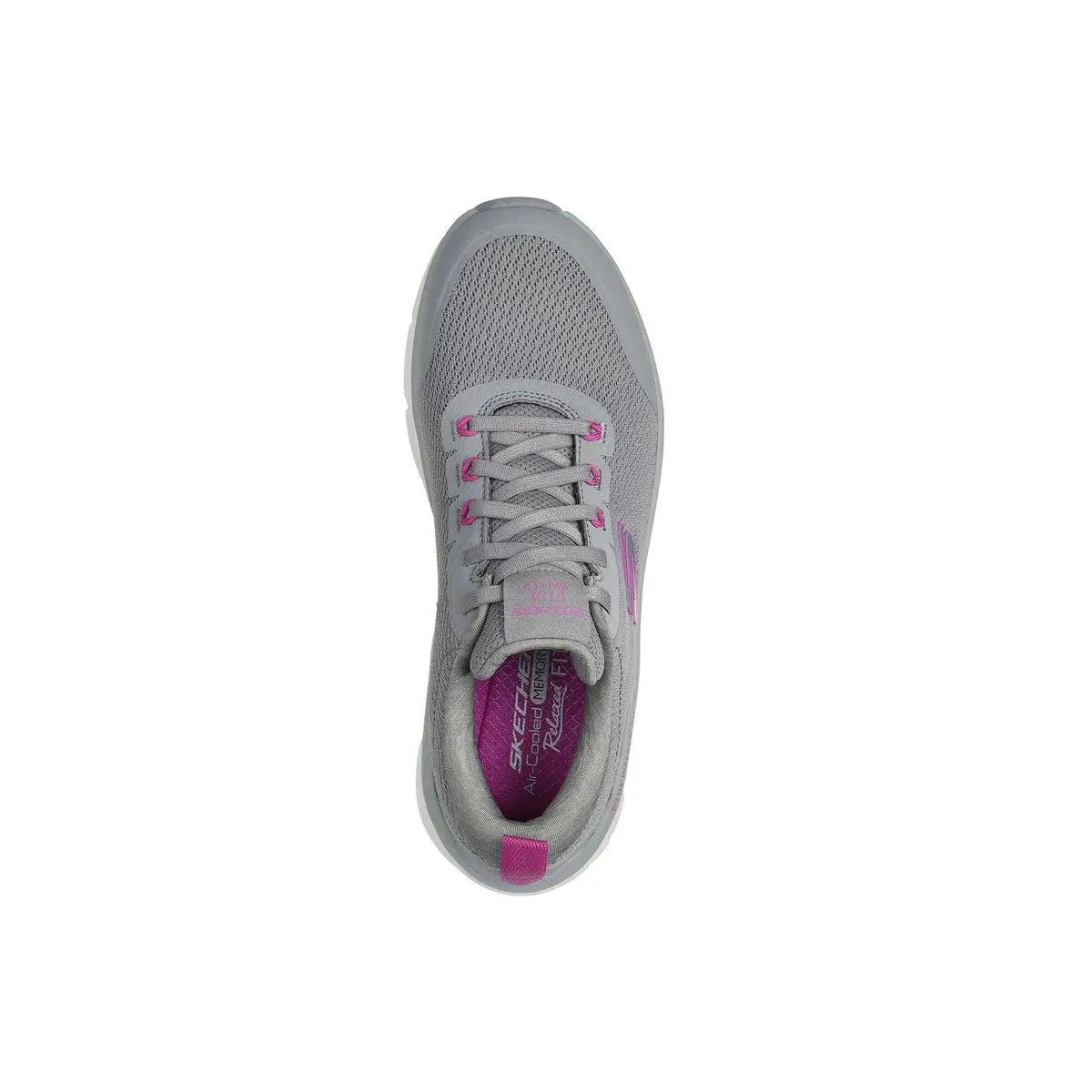 Foot Hurts After Wearing Flat Shoes D'LUX WALKER 2.0 - RADIANT ROSE - GRAY/PURPLE