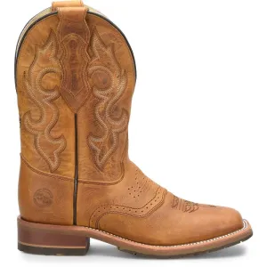  'Double H' Men's 11" Durant SR Western Square Toe - Brown