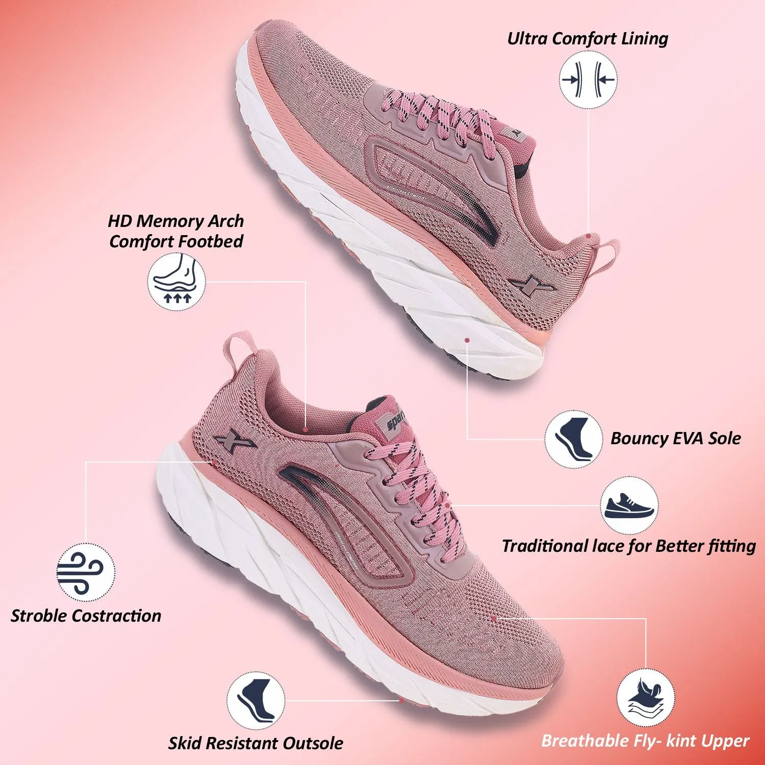 Athleisure Shoes for Women SL 304