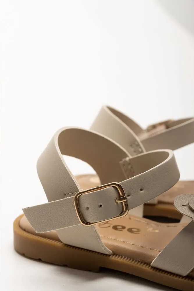 Puma Army Trainer Shoes Butterfly Trim Sandals Natural