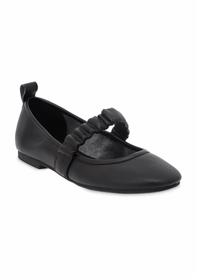 Office Wear Flat Shoes ULIANA - BLACK