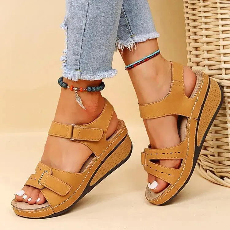 Wedge Summer Sandals Flap Wedge Sandal Shoes
