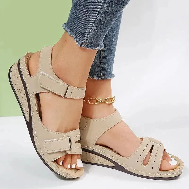 Jail Sandals Flap Wedge Sandal Shoes