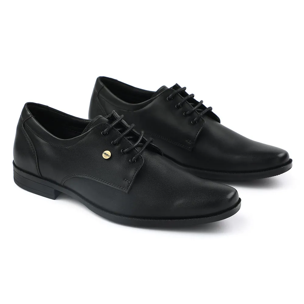 Girls.dress Shoes Fortune Black Formal Lacing Derby Shoes For Men BENSTOCK1E By Liberty