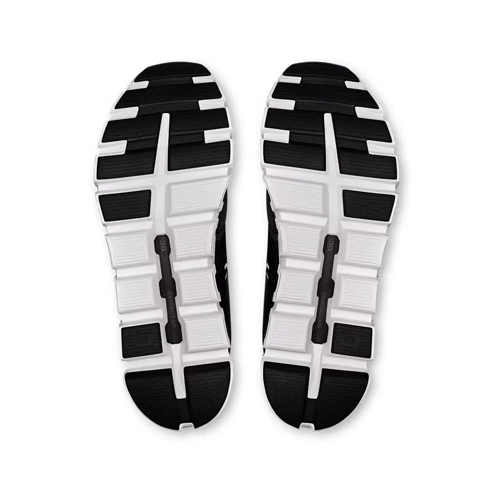 Cloud 6 Mens - Black / White Slip-on Boots