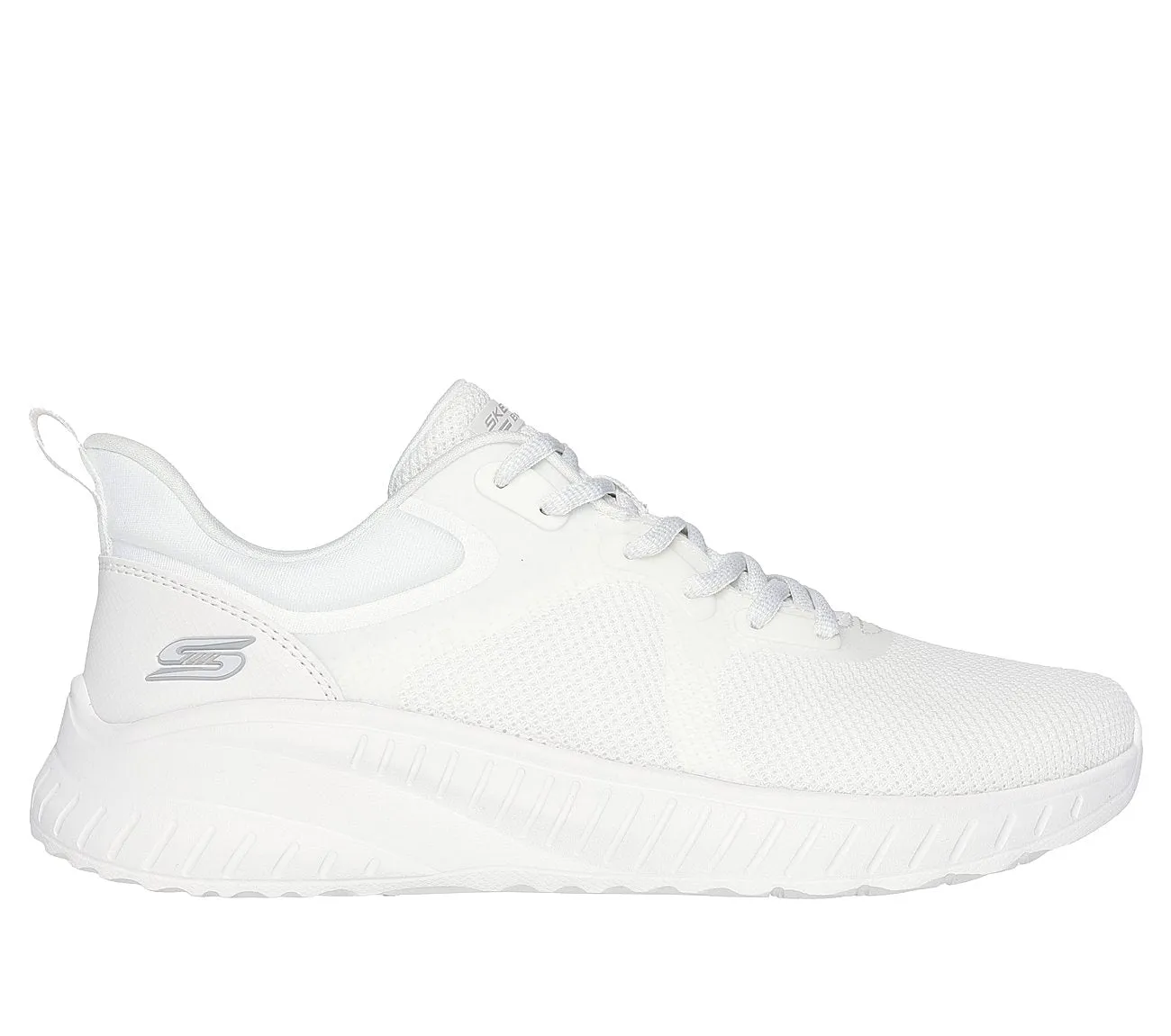 BOBS SQUAD CHAOS - OFF WHITE Leopard Shoes Flats