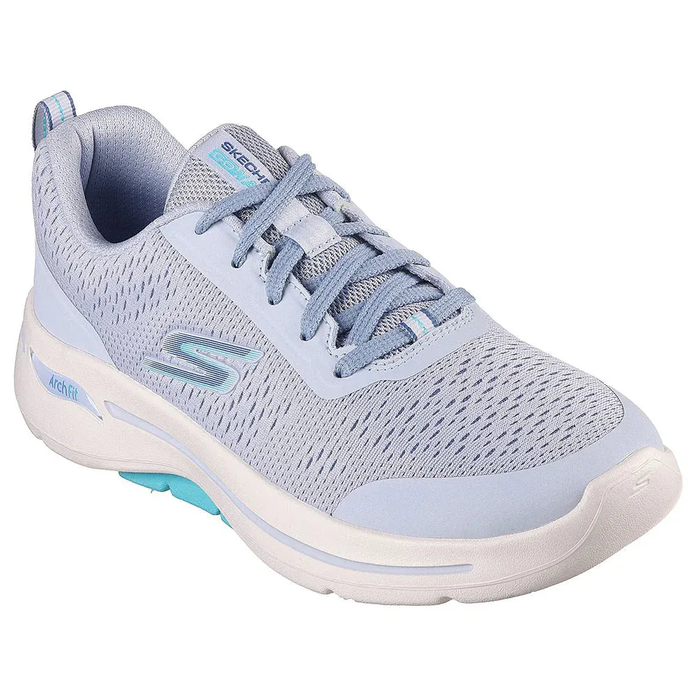 Dressy Flat Shoes For Wedding Guest SKECHERS GO WALK ARCH FIT - UPTOWN SUMMER - 124887 - LGAQ