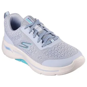 Flat Sole Walking Shoes SKECHERS GO WALK ARCH FIT - UPTOWN SUMMER - 124887 - LGAQ