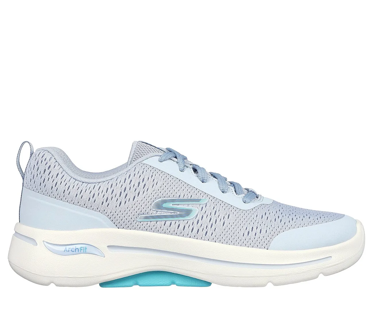 SKECHERS GO WALK ARCH FIT - UPTOWN SUMMER - 124887 - LGAQ Flat Espadrille Shoes