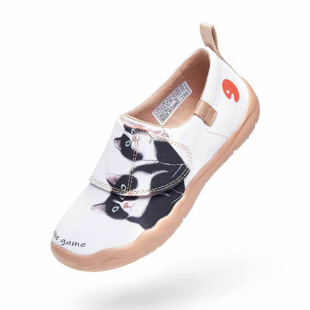 Milky Kitty Kid Sneakers Clearance Sale