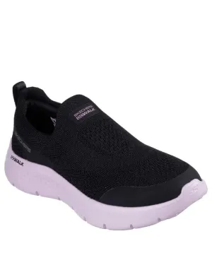 Flat Foot Pronation Running Shoes GO WALK FLEX - TALLI - BLACK MAUVE