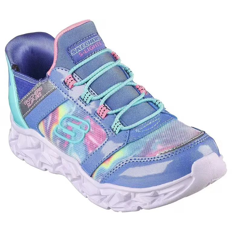 Running Shoes Ghost 16 Skechers Galaxy Lights - Tie-Dye Takeoff 303707L-BLMT Girls Blue Shoes KHD2657