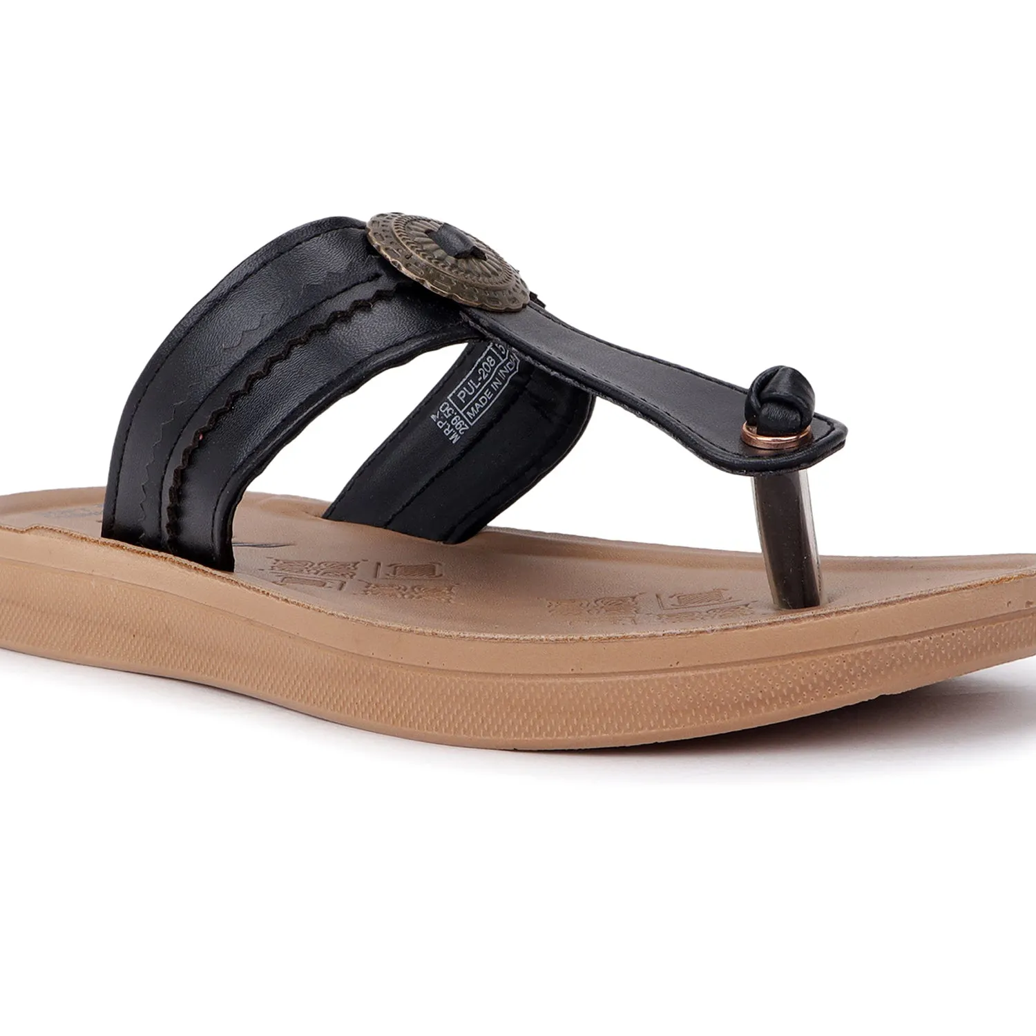 Slippers For Women PUL 208 Footsies Platform Flip Flops