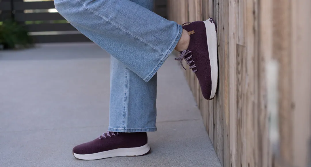 Tsavo W 2.0 Wool Wine 80's Sneakers