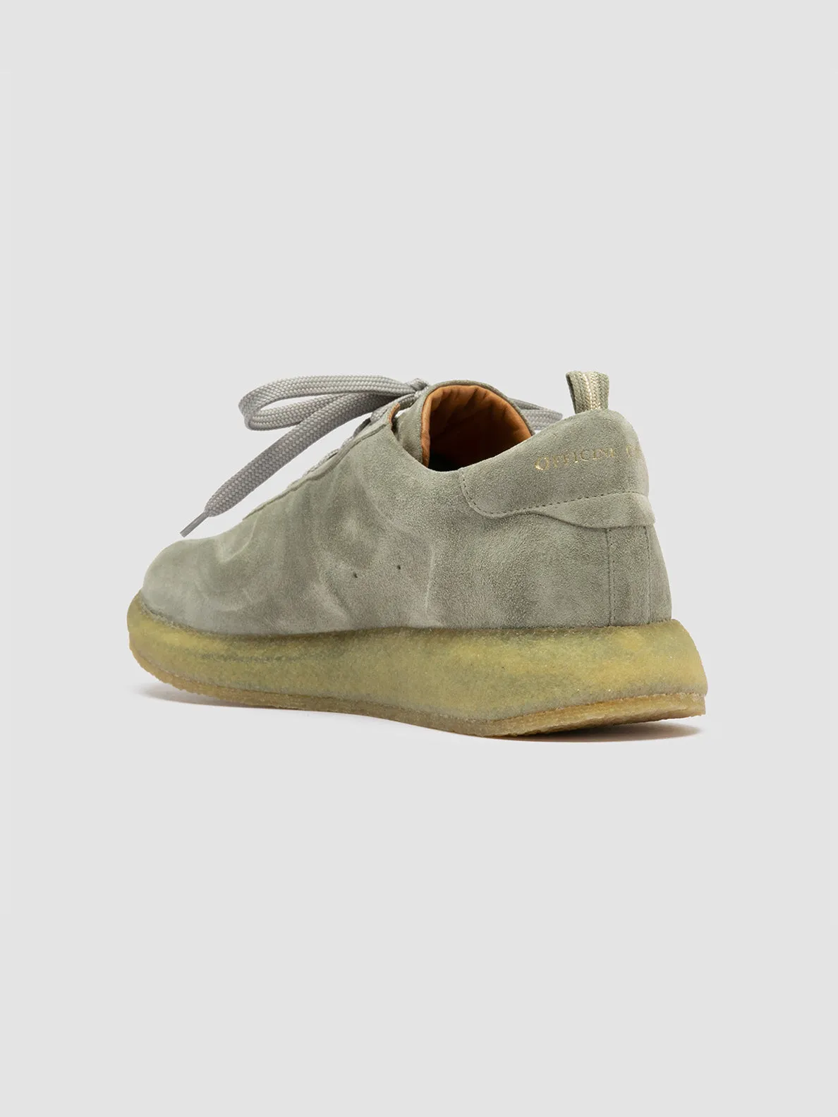 LEGEND 001 - Light Green Suede Low Top Sneakers Montana Millz Sneakers