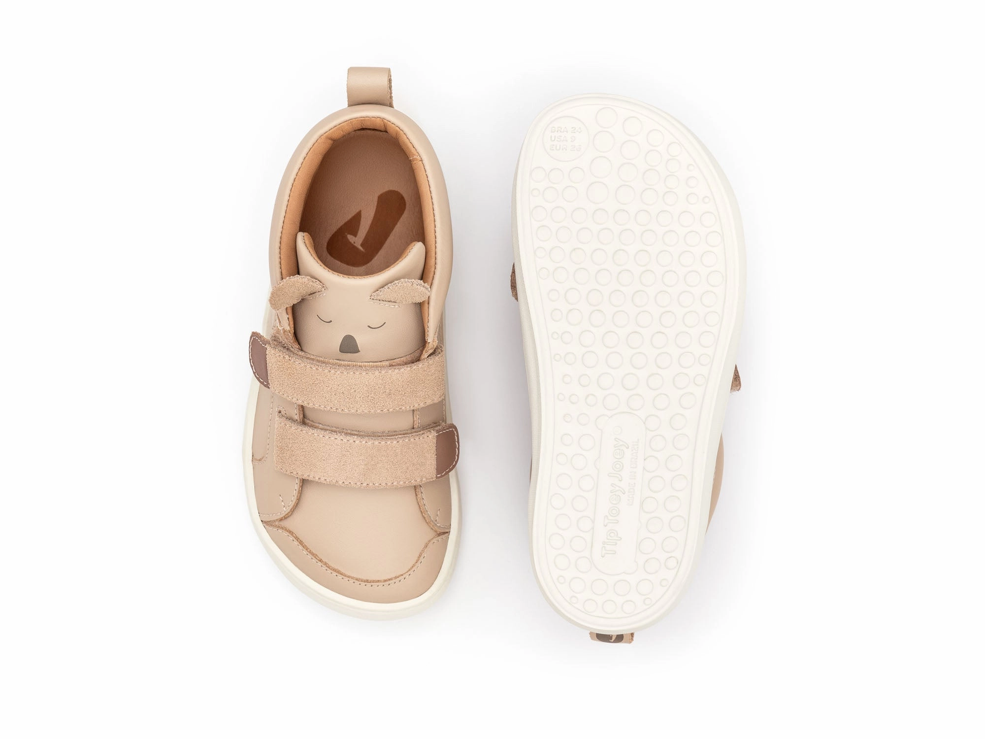 Tip Toey Joey Girl's Koala Hug Boots - Yogurt / Rose Smoke / Mogno Rose Best Sneakers For Foot Pain