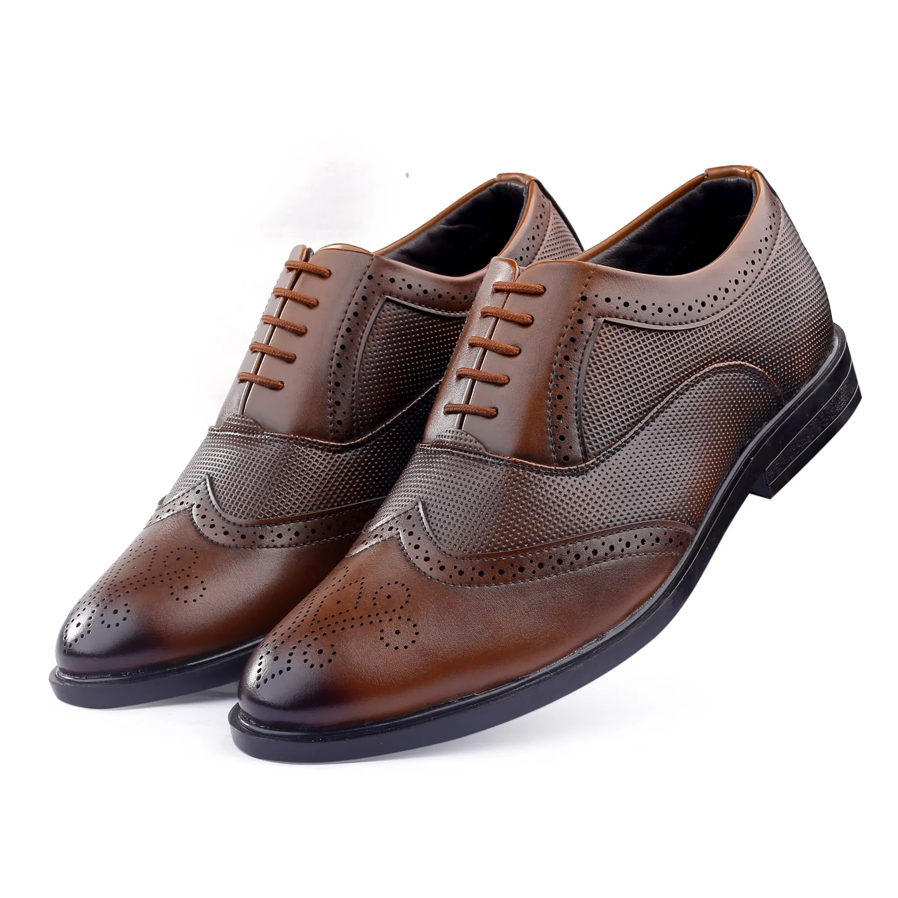 Factory Dress Shoes Bacca Bucci VICTORIA Formal Shoes with Superior Comfort | All Day Wear Office Or Party Lace-up Shoes
