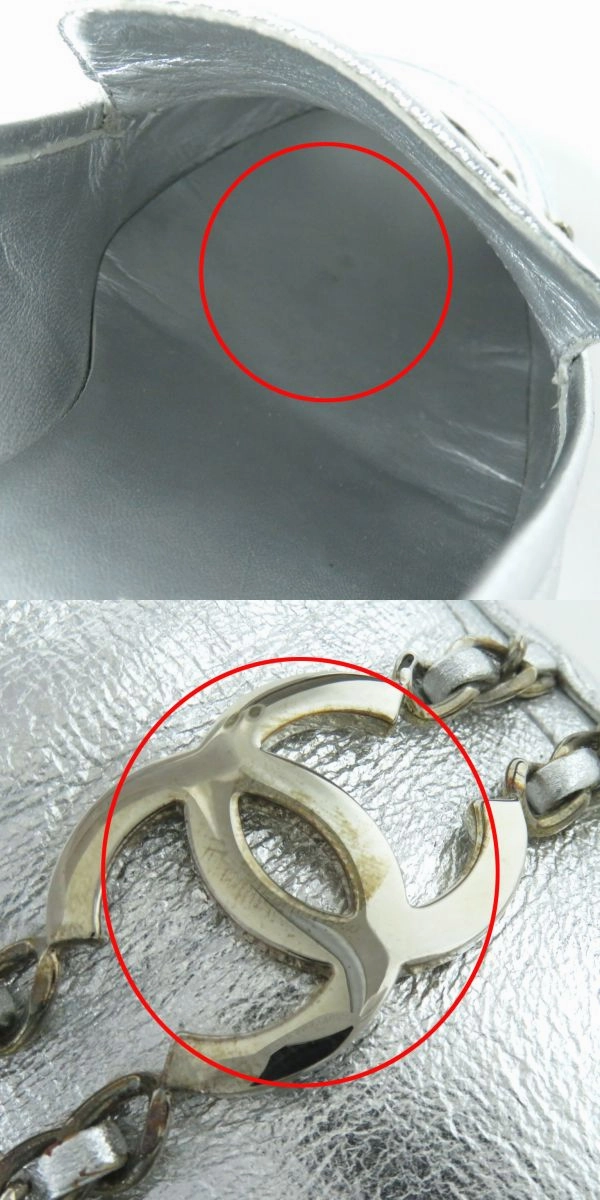 Heel Slippage In Loafers Chanel COCO Mark Leather Loafers Shoes