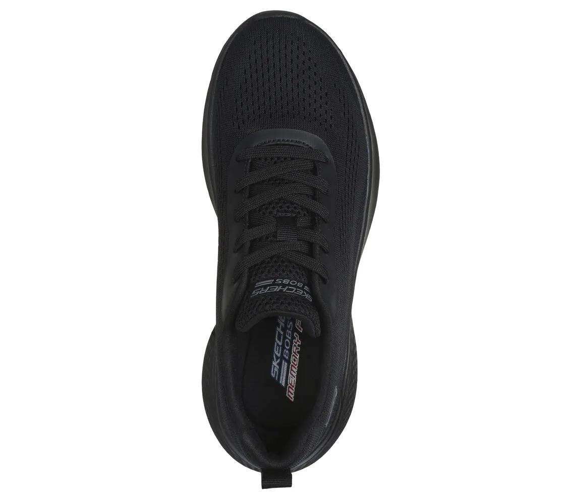 BOBS SPORT INFINITY - BLACK BLACK Flat Canvas Shoes