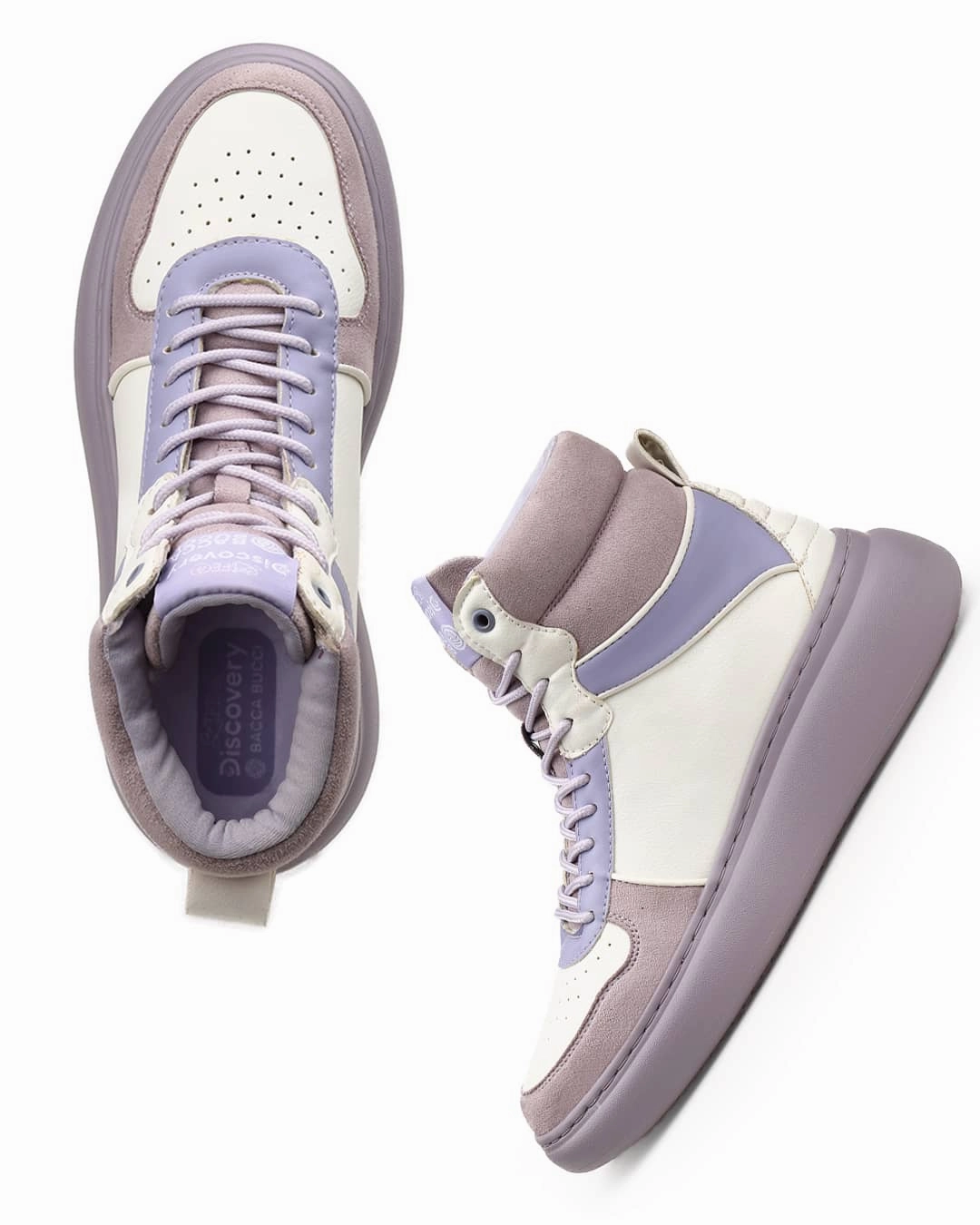 Team Usa Basketball Shoes Bacca Bucci  Discovery Noir Womens High-Top Sneakers